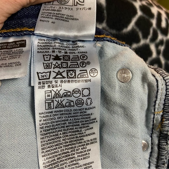 2013 Levi’s 505 Classic Straight Leg Fit Jeans Blue - Picture 13 of 14